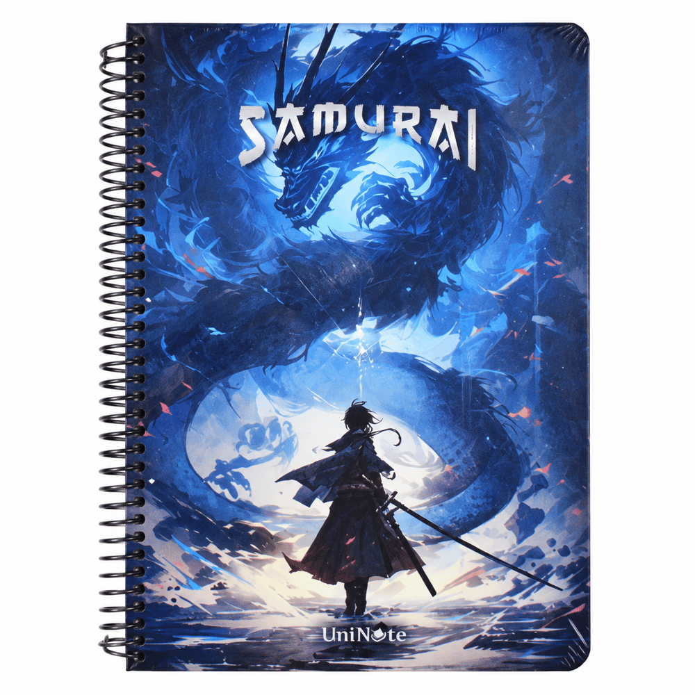 Çınar Samurai Sert Kapak 17 x 24 100 Yaprak Çizgili Defter 55160