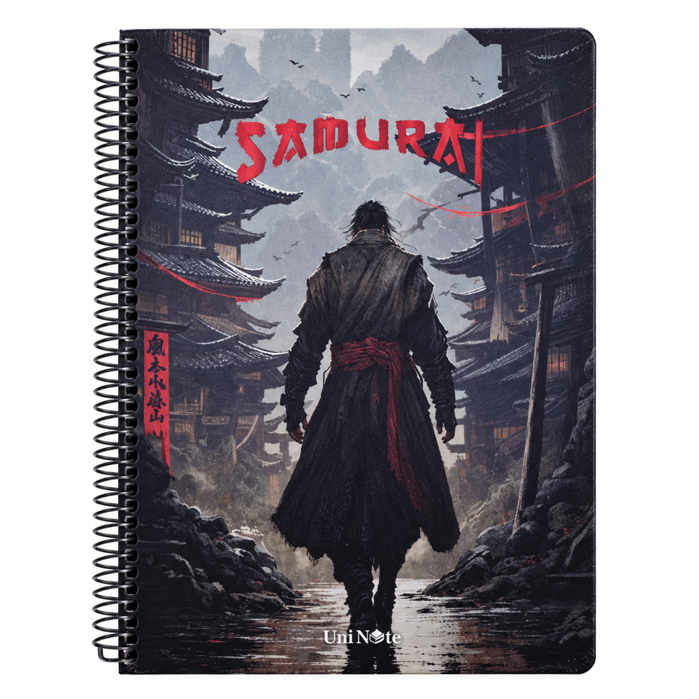 Çınar Samurai Sert Kapak 17 x 24 100 Yaprak Çizgili Defter 55160