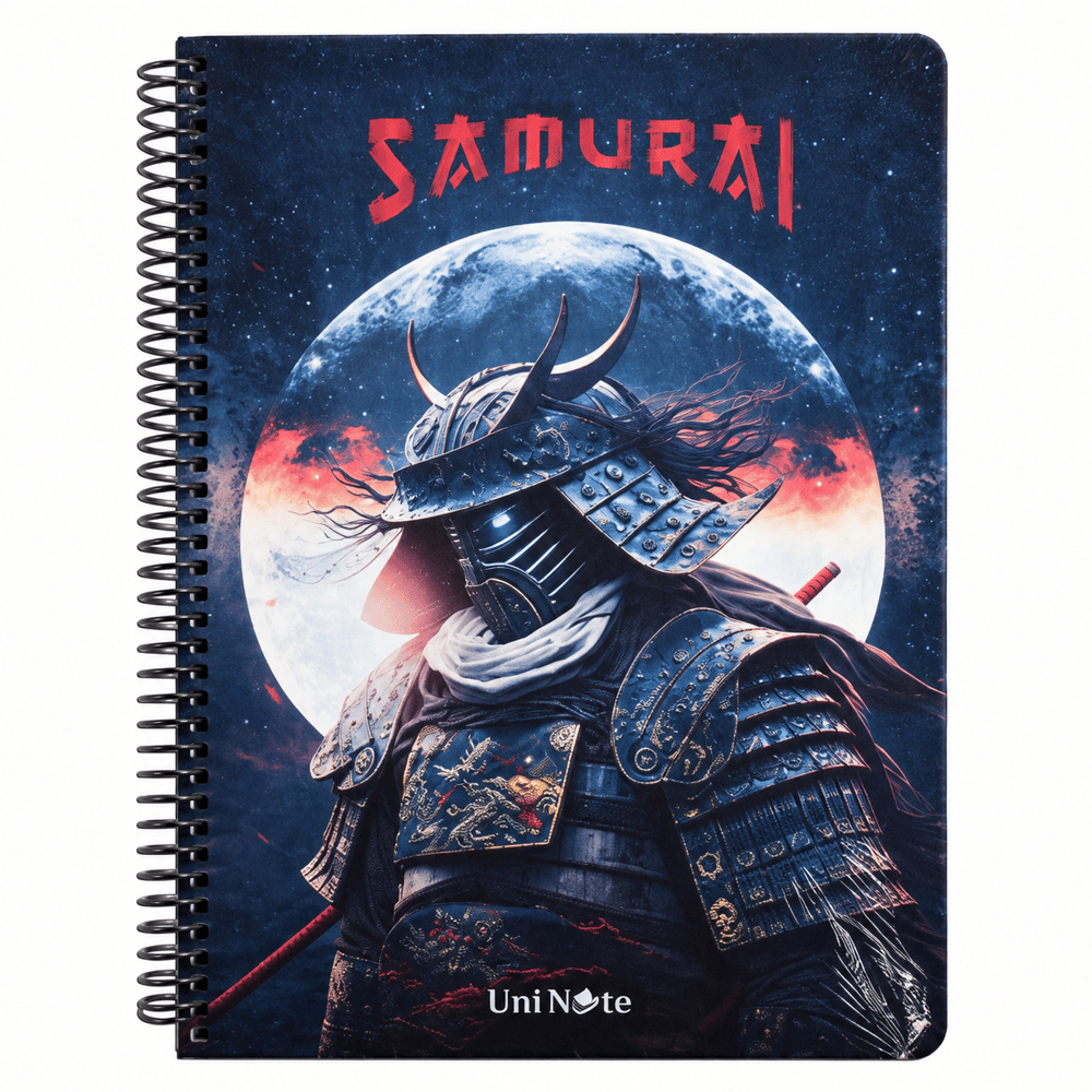 Çınar Samurai Sert Kapak 17 x 24 100 Yaprak Çizgili Defter 55160