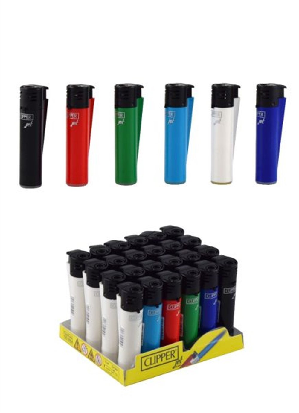 Clipper Turbo Rez.Pocket Çakmak 24 Lü