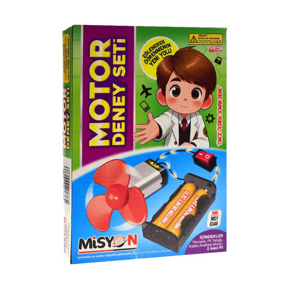 Çocuklar İçin Motor Deney Seti