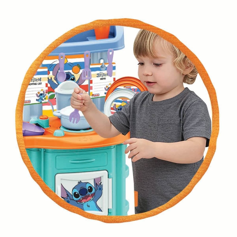 Dede Oyuncak Mutfak Seti Stitch Şef 04078