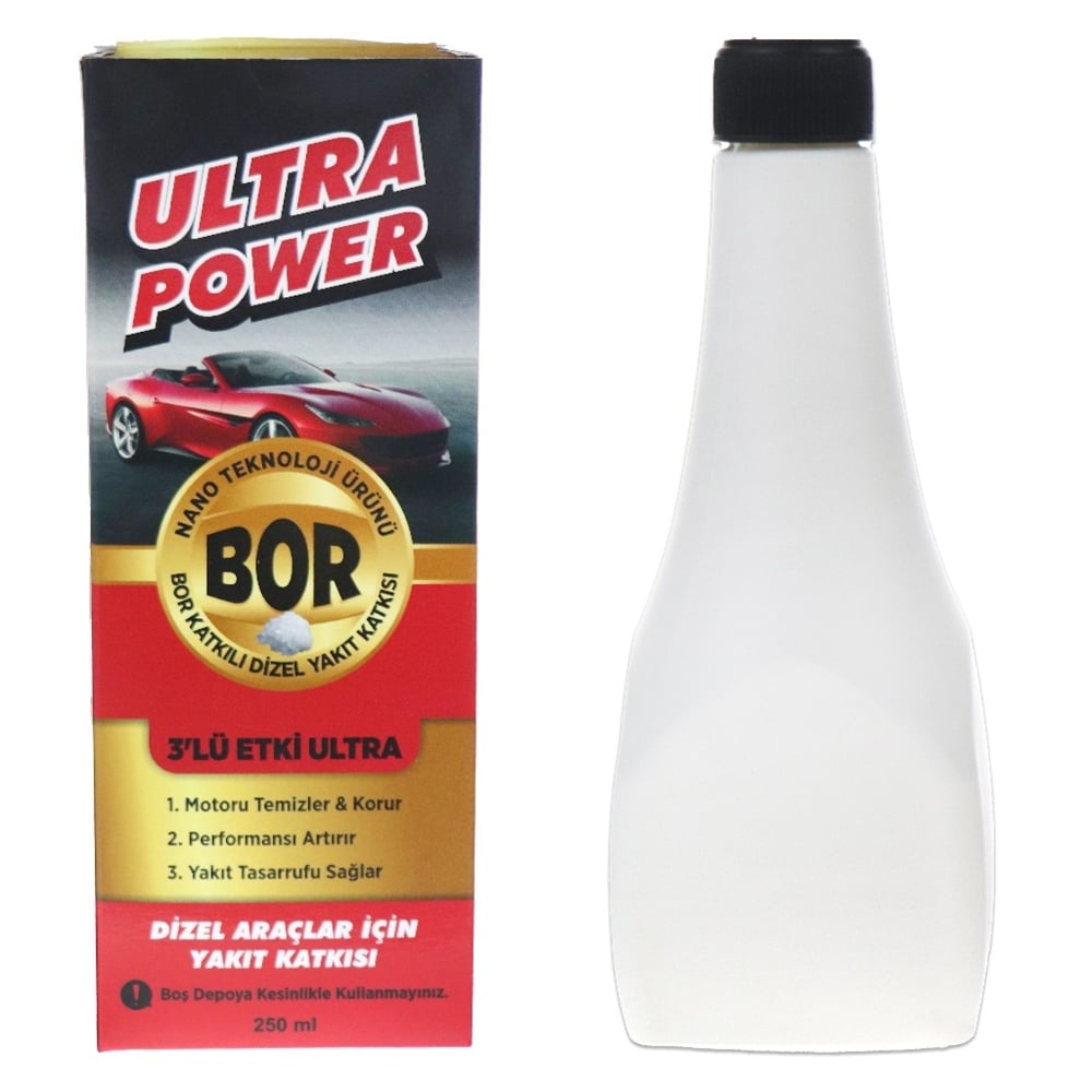 Dizel Katkı Bor Ultra Etki 250 Ml
