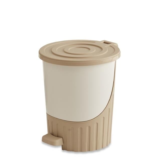 Dünya Plastik Pedallı Çöp Kovası Pastel 8 Lt 01069