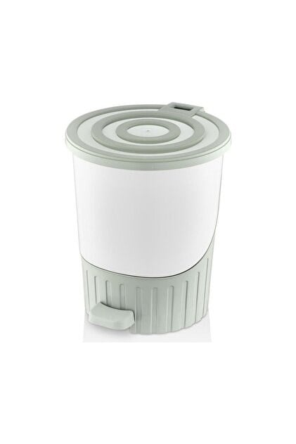 Dünya Plastik Pedallı Çöp Kovası Pastel 8 Lt 01069