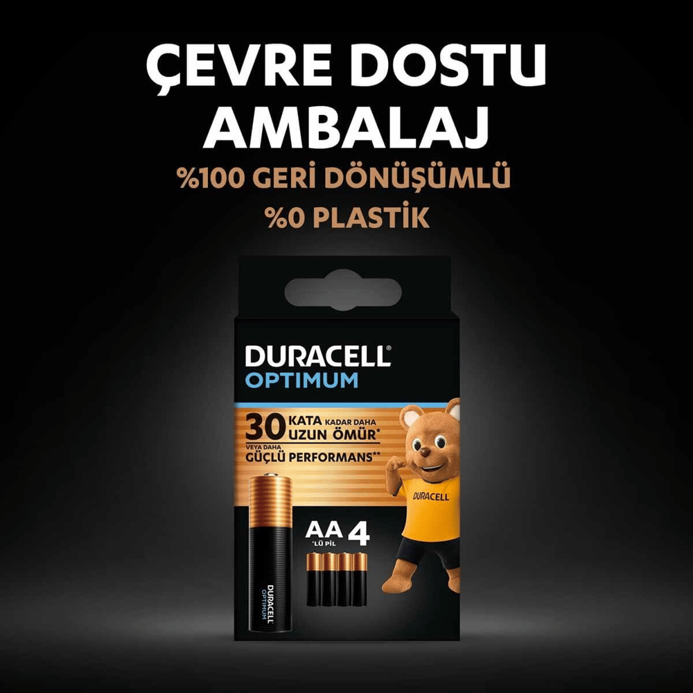 Duracell Optimum 4lü Kalem Pil