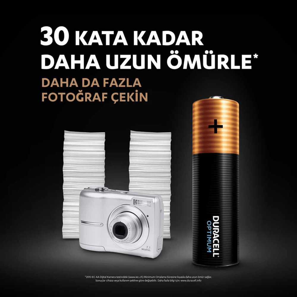Duracell Optimum 4lü Kalem Pil