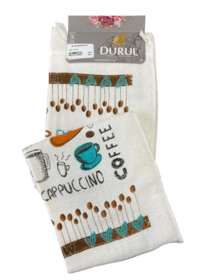 Durul 40*60 Baskılı 2 Li Mutfak El Bezi