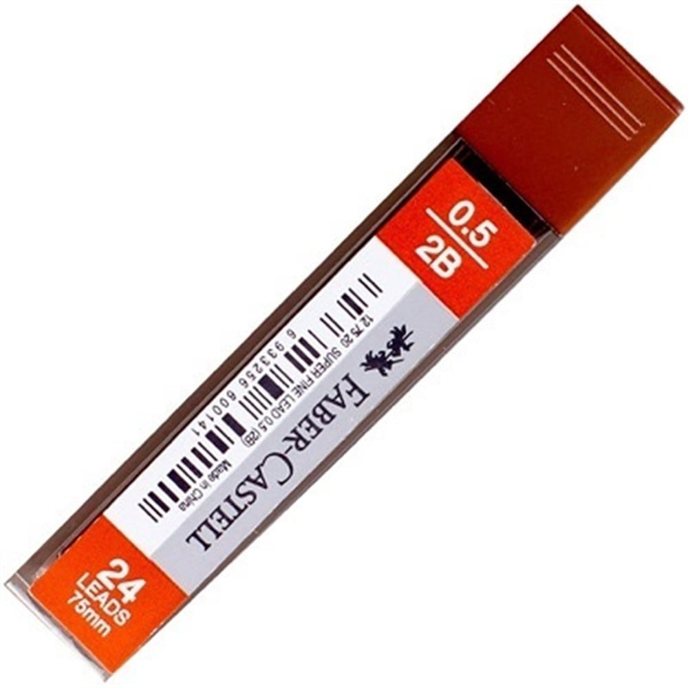 Faber Castell Min Uç Süper Fine 0.5 Mm 2B 75 Mm
