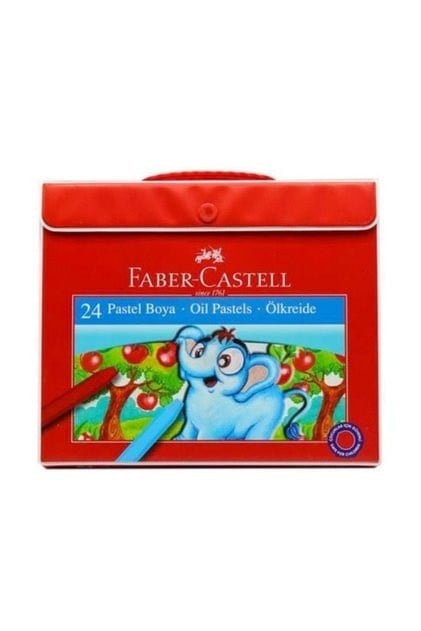 Faber Castell Pastel Boya Redline Çantalı 24'Lü