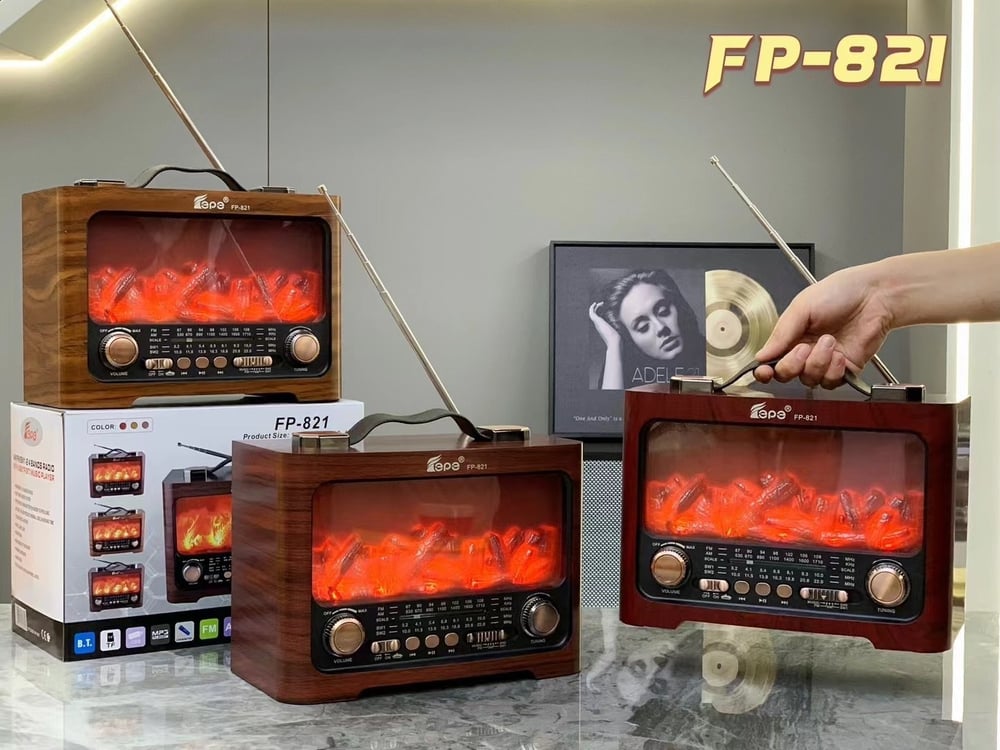 Fepe Kablosuz Radyo Hoparlör FP-821