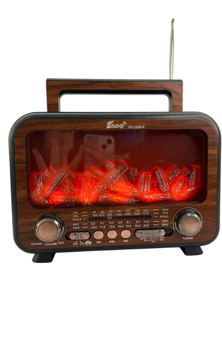 Fepe Nostaljik Radyo Şömine Detaylı