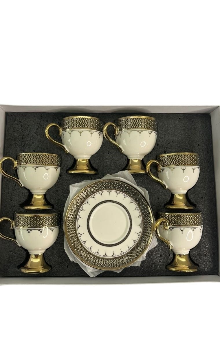 Fincan Takımı Buenos Gold 6 Kişilik Set