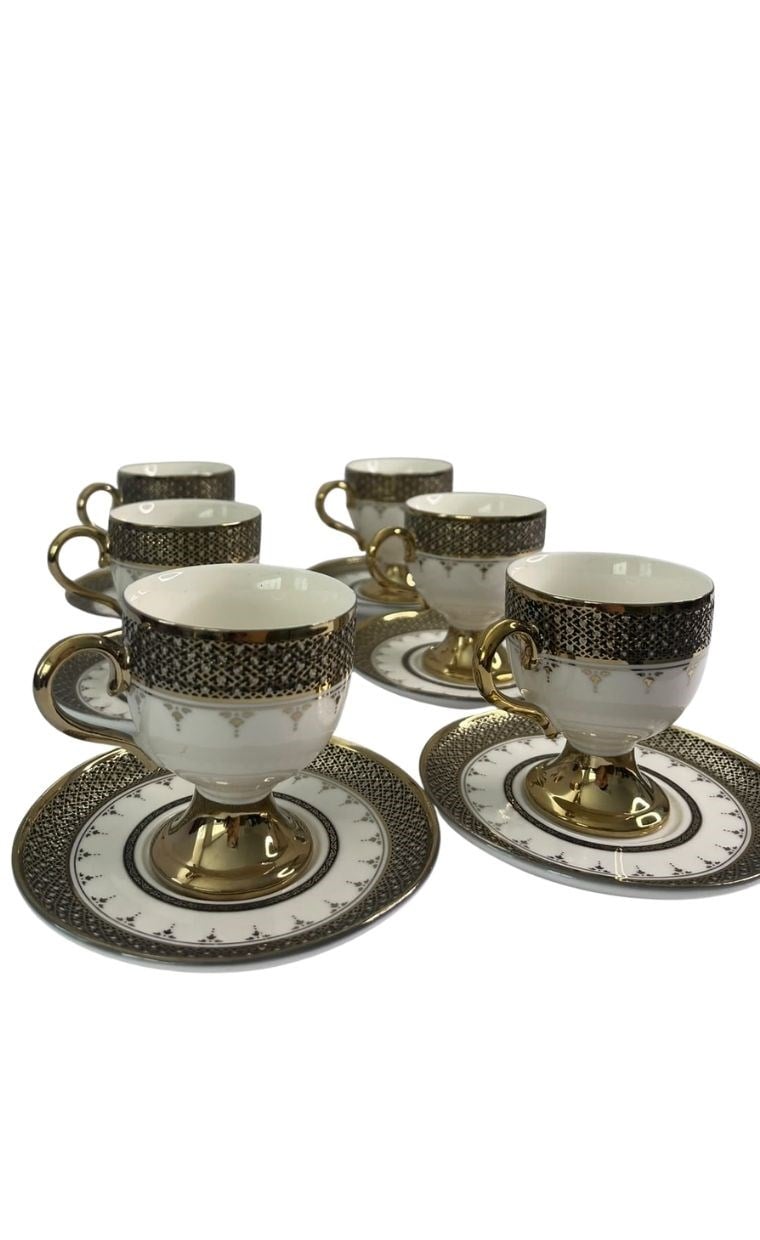 Fincan Takımı Buenos Gold 6 Kişilik Set