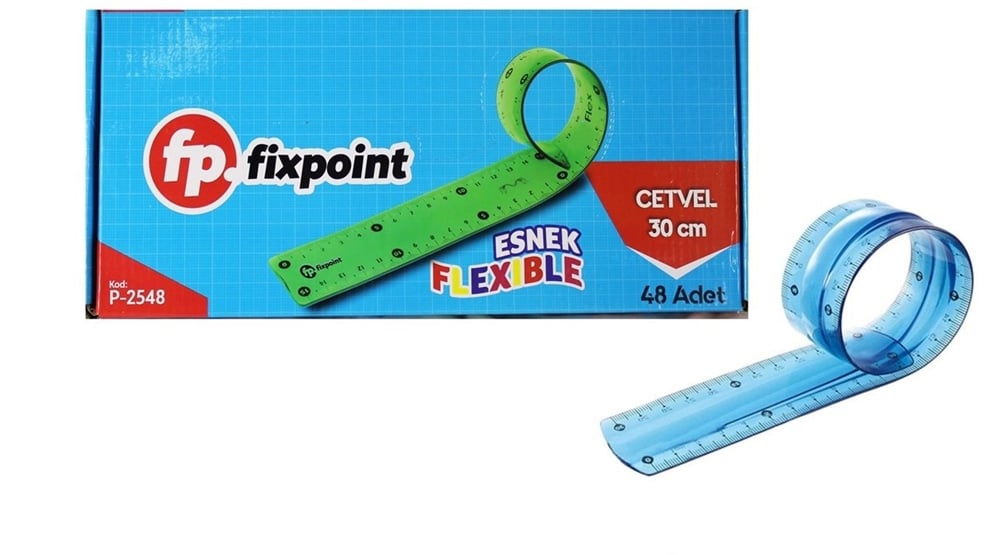 Fixpoint Esnek Cetvel 30 Cm P-2548 Pk.48