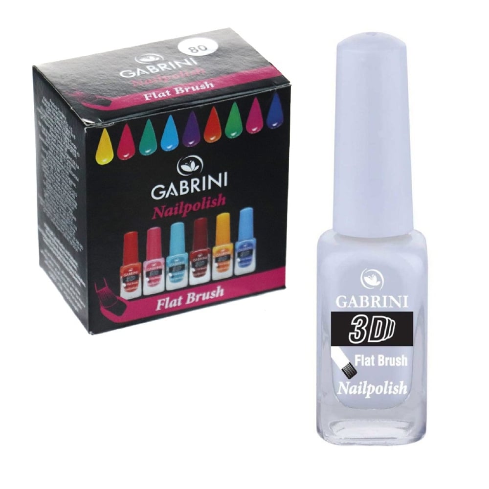 Gabrini 3d Oje Beyaz