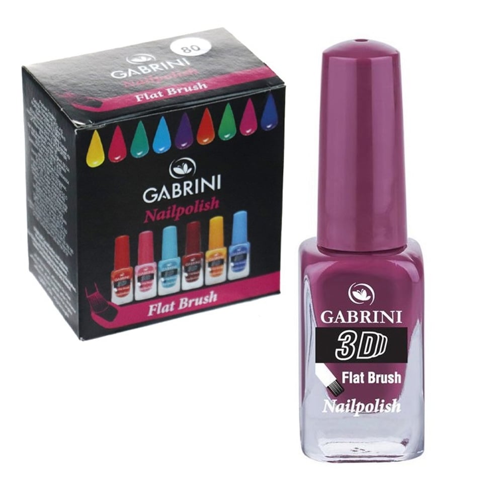 Gabrini 3d Oje Bordo