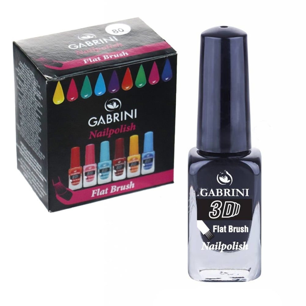 Gabrini 3d Oje Siyah