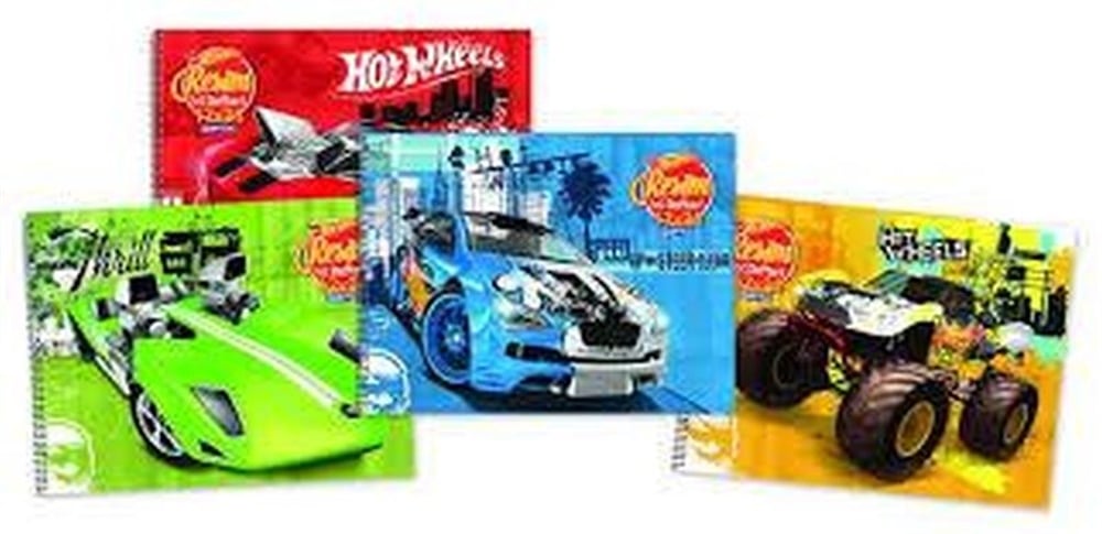 Gıpta Hot Wheels Sp Resim Defteri Detferi 25x35 15 Yaprak Pk 12