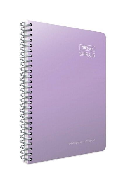 Gıpta Thebook Spirals A4 Sert Kapak Çizgili Defter 200 Yaprak