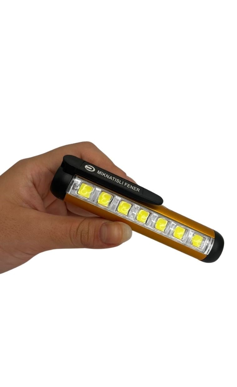 Gold Silver Mıknatıslı El Feneri Gs495