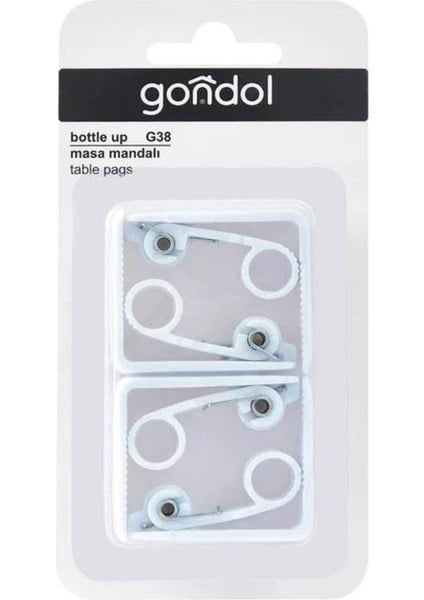 Gondol Bottle Up 4'lü Masa Mandalı G38