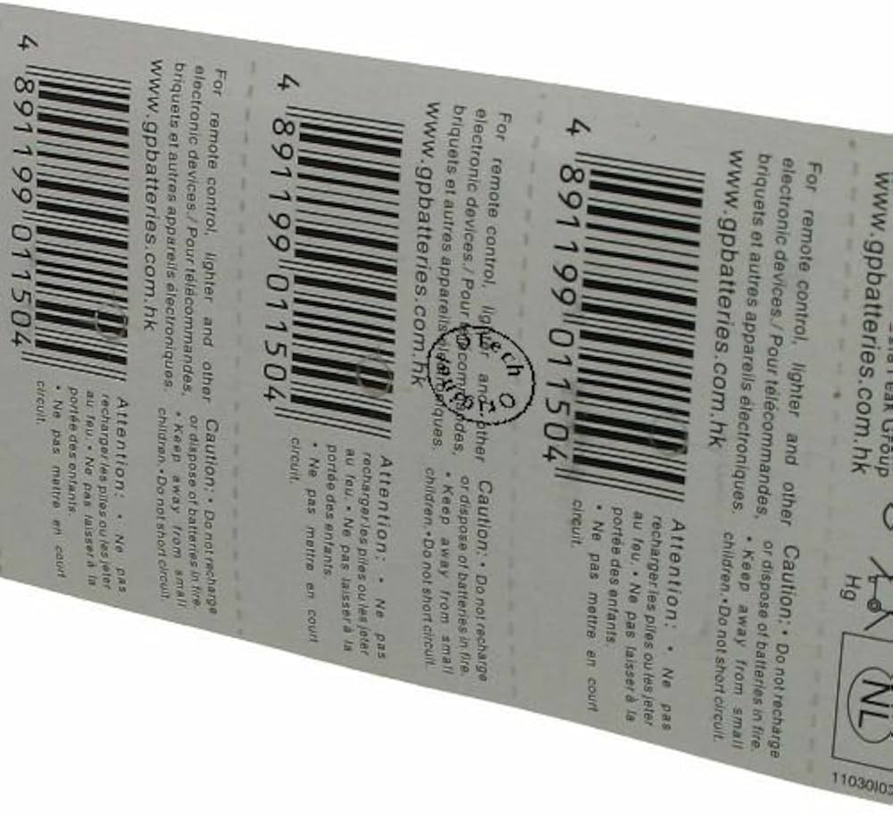 Gp 27a 12v Alkalin Pil Adet