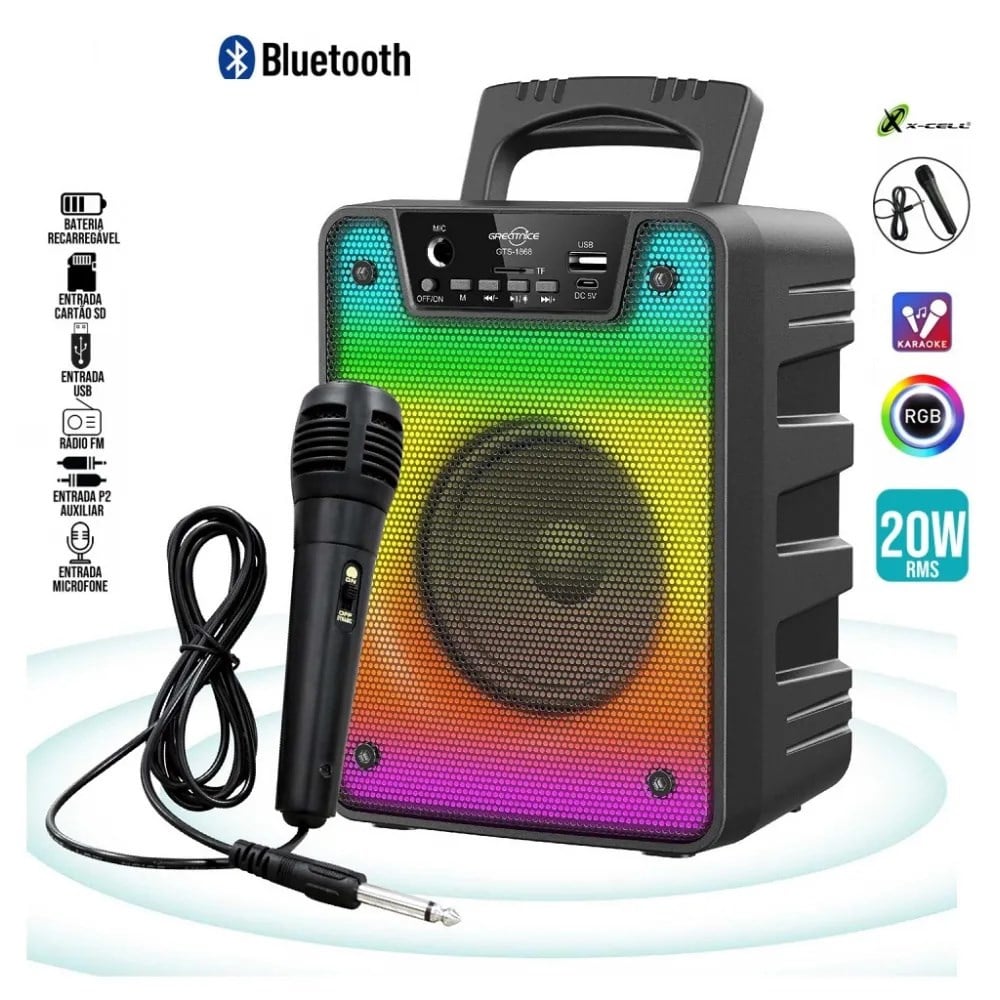 Greatnice Wireless Speaker Gts-1868