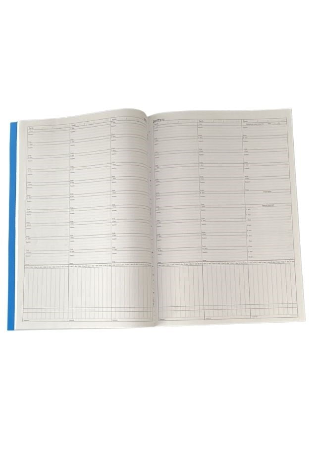 Gülpaş 10 Ders Yoklamalı Ders Defter Plastik Kapak 28x41 421