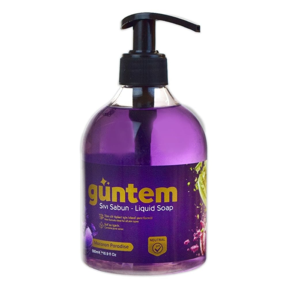 Güntem Sıvı Sabun 500 ml Makaron