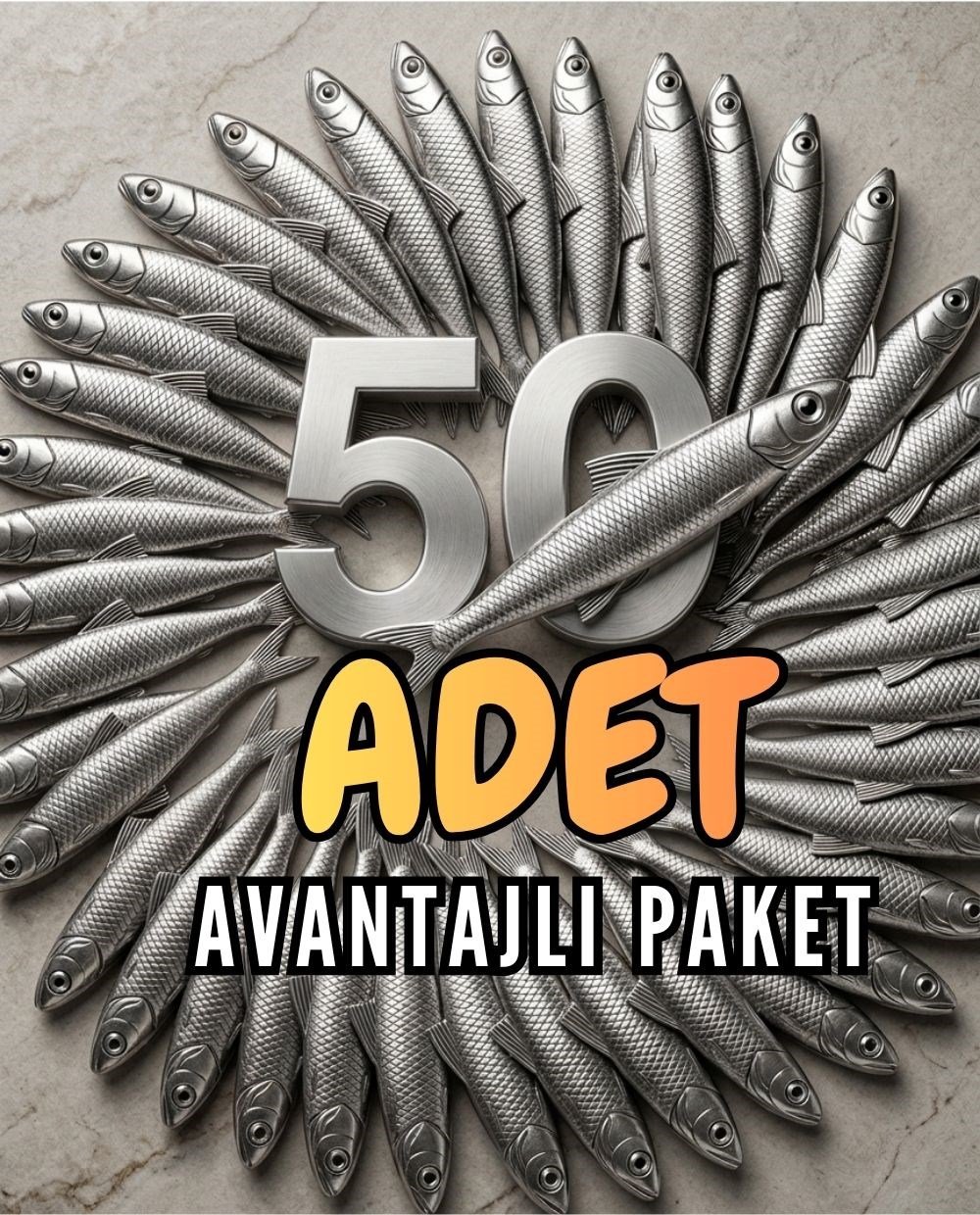 Hamsi Kalem Toptan 50 li Paket