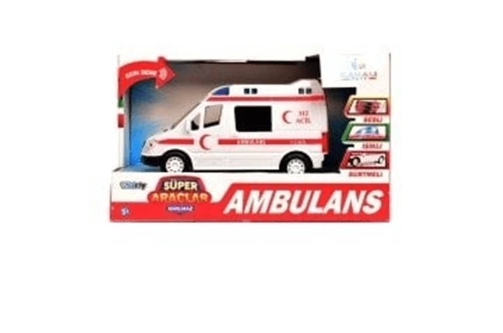 Işıklı Sesli Oyuncak Ambulans
