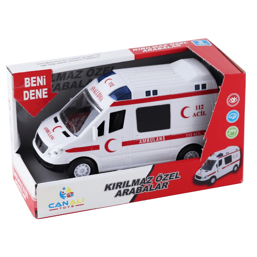 Işıklı Sesli Oyuncak Ambulans