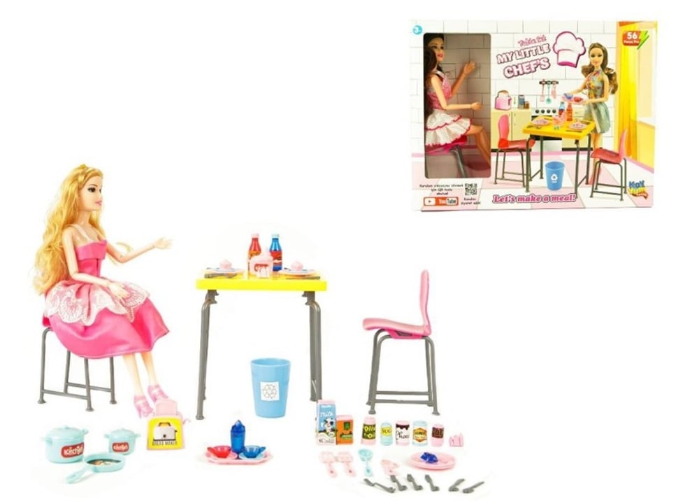Kayyum 2020 My Little Chef & Table Mutfak Set