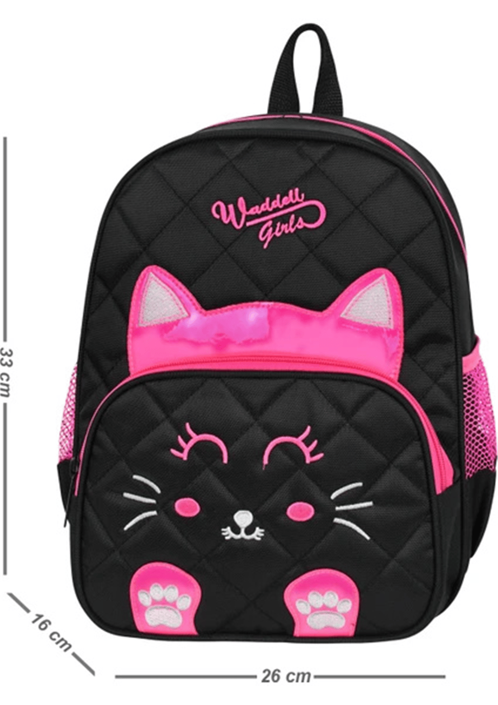 Kedi Desenli Çanta