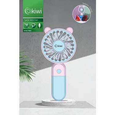 Kiwi Mini El Fanı Şarjlı Kfan-7603