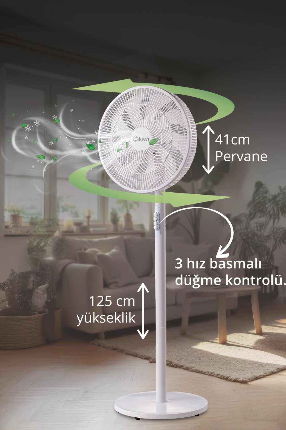 Kiwi Vantilatör Kfan-7627