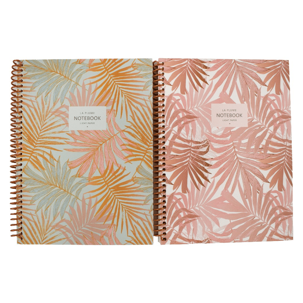 La Plume Leaves Kareli Defter