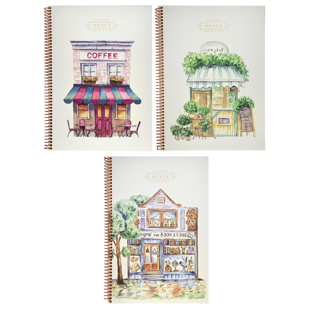La Plume Shop A4 Çizgili Defter