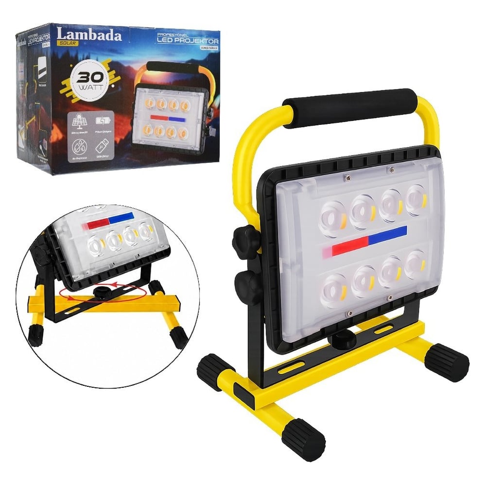 Lambada 450 02 04 60W COB Solar Projektör