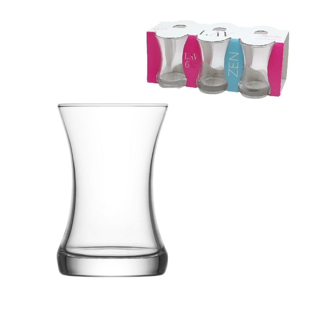 Lav 6'lı Çay Bardağı
