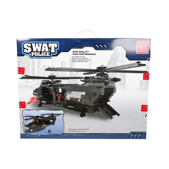 Ausini SWAT Police Seti 871 Parça – Lego Uyumlu (23002)