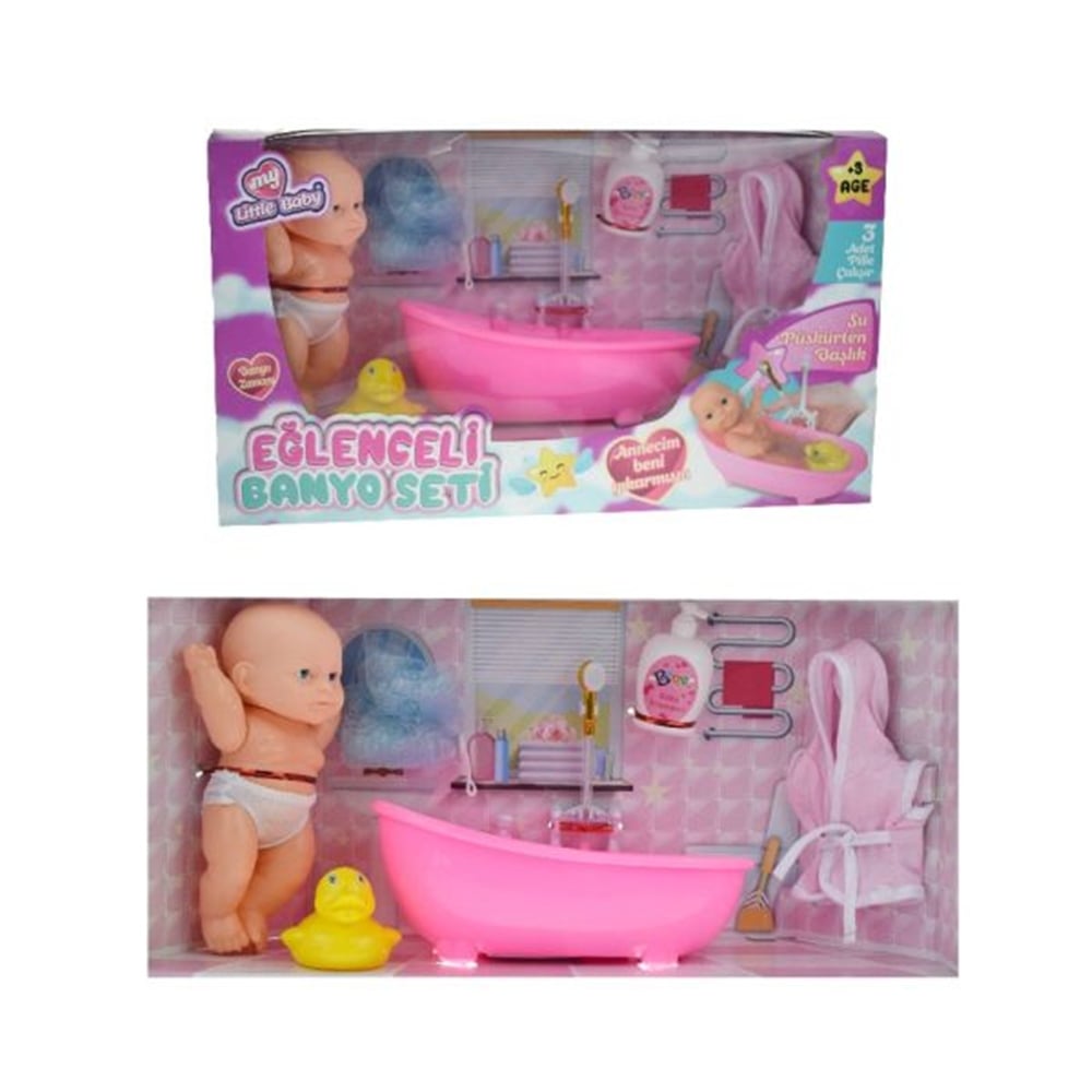 Limon Oyuncak Pilli Küvetli Banyo Oyun Seti