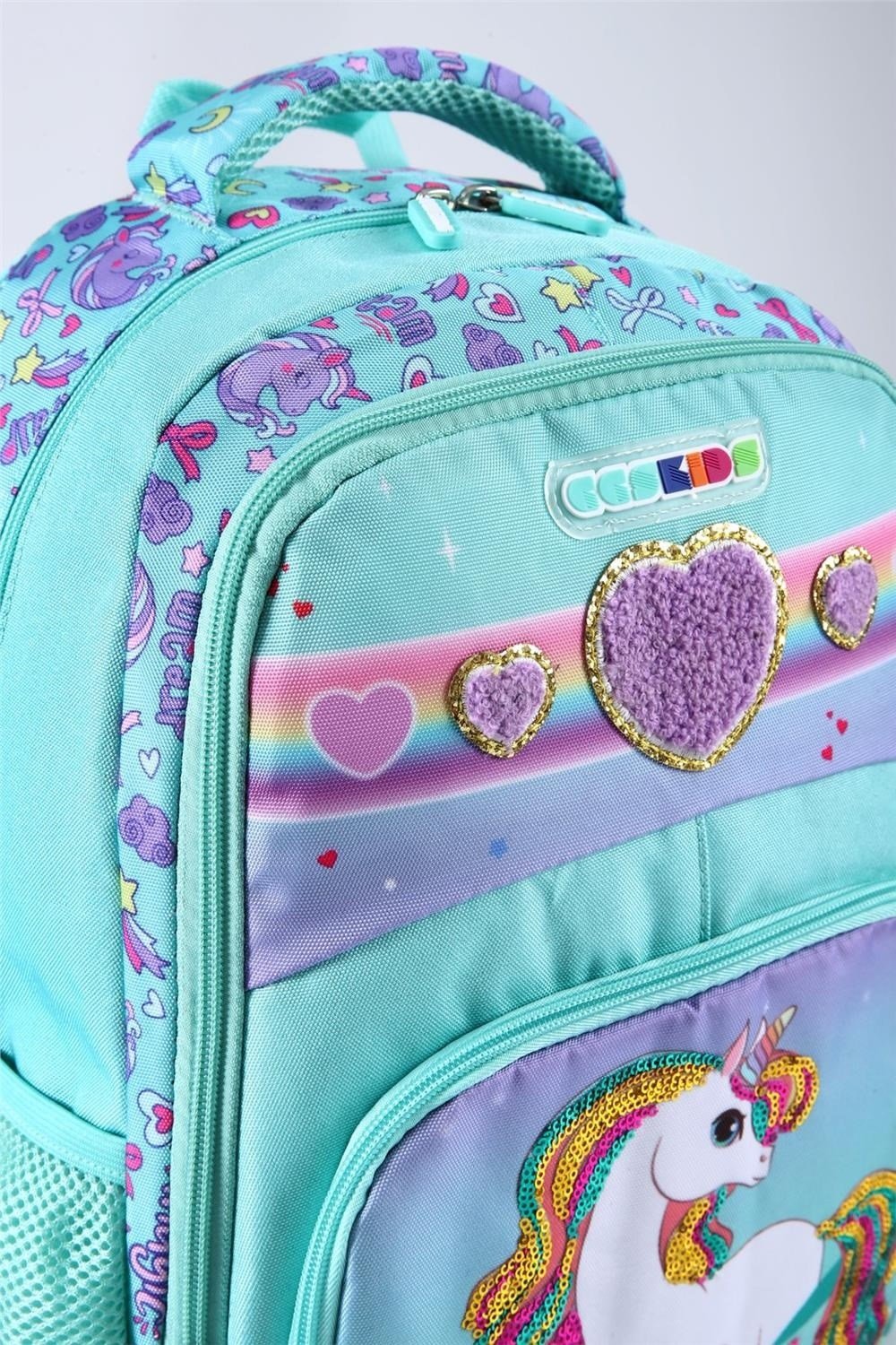Lüx Fuşya Pembe Okul Çantası 51742