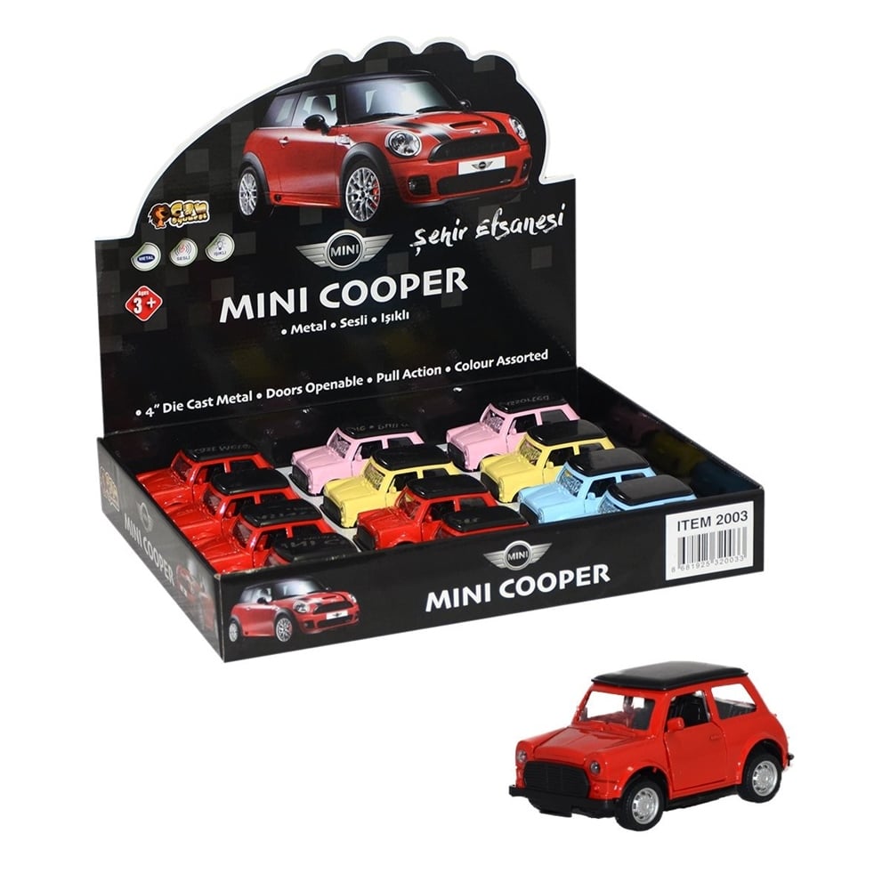 Metal Oyuncak Mini Coper 2003