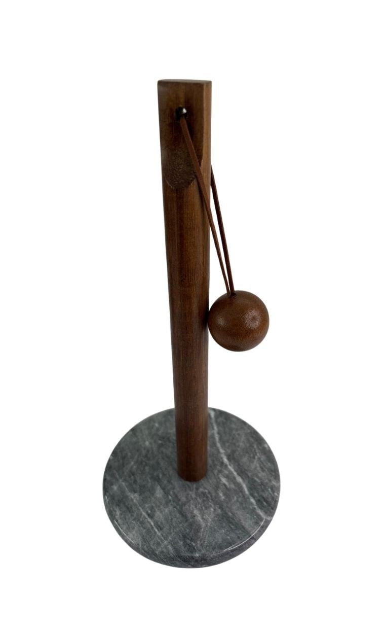 Mien Siyah Mermerli Bambu Kağıt Havluluk 28cm