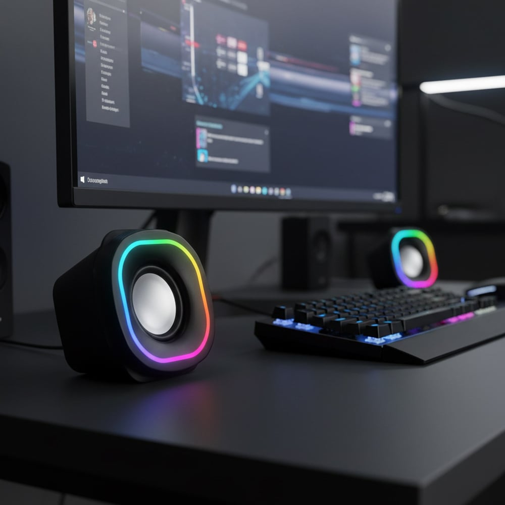 Mikado Rgb Aydınlatmalı Usb Speaker 6w Md-180