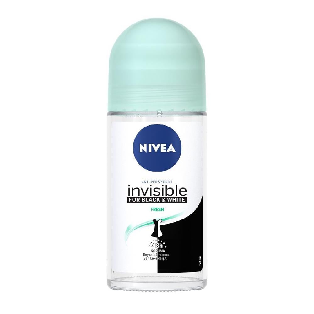 Nivea Roll-On 50 Ml Black & White Fresh Kadın