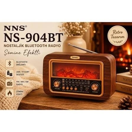 NNS FM Radyolu Müzik Çalar NS-904BT