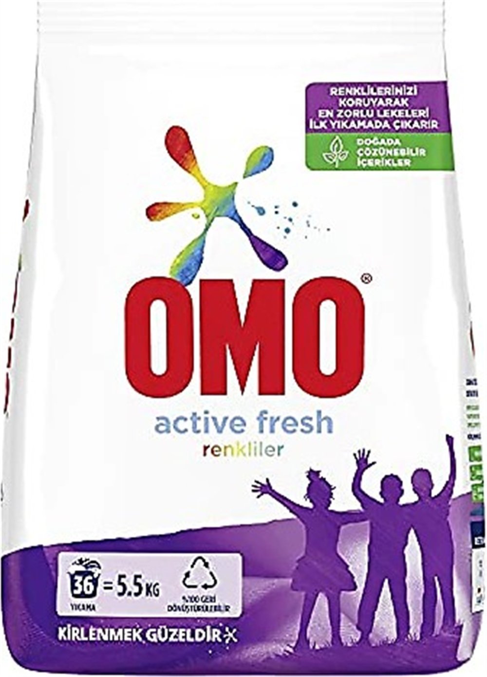 Omo Matik 5.5 Kg Color Bundlesız